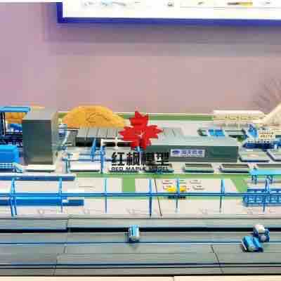 山东海天机电工厂沙盘