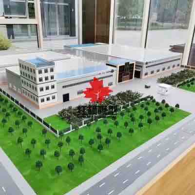 工业厂区规划沙盘