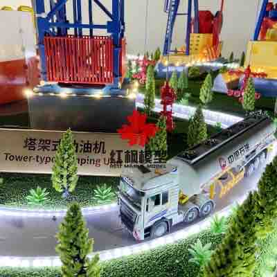 大庆油田采油沙盘