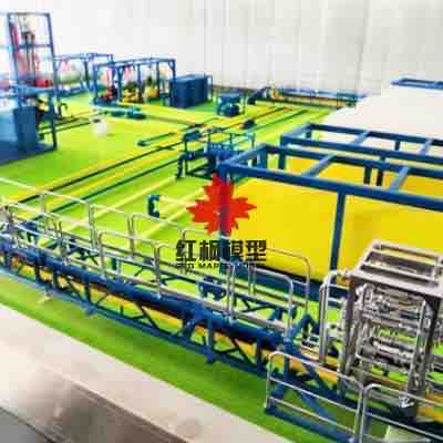 中海油石油管路模拟沙盘